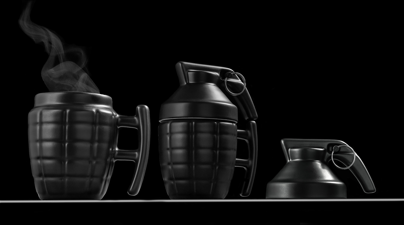 Grenade mugs